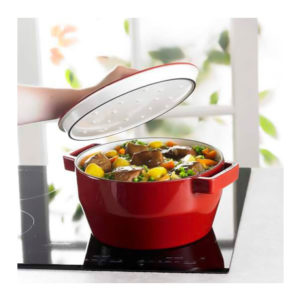 Кастрюля SLOW COOK RED 28 см