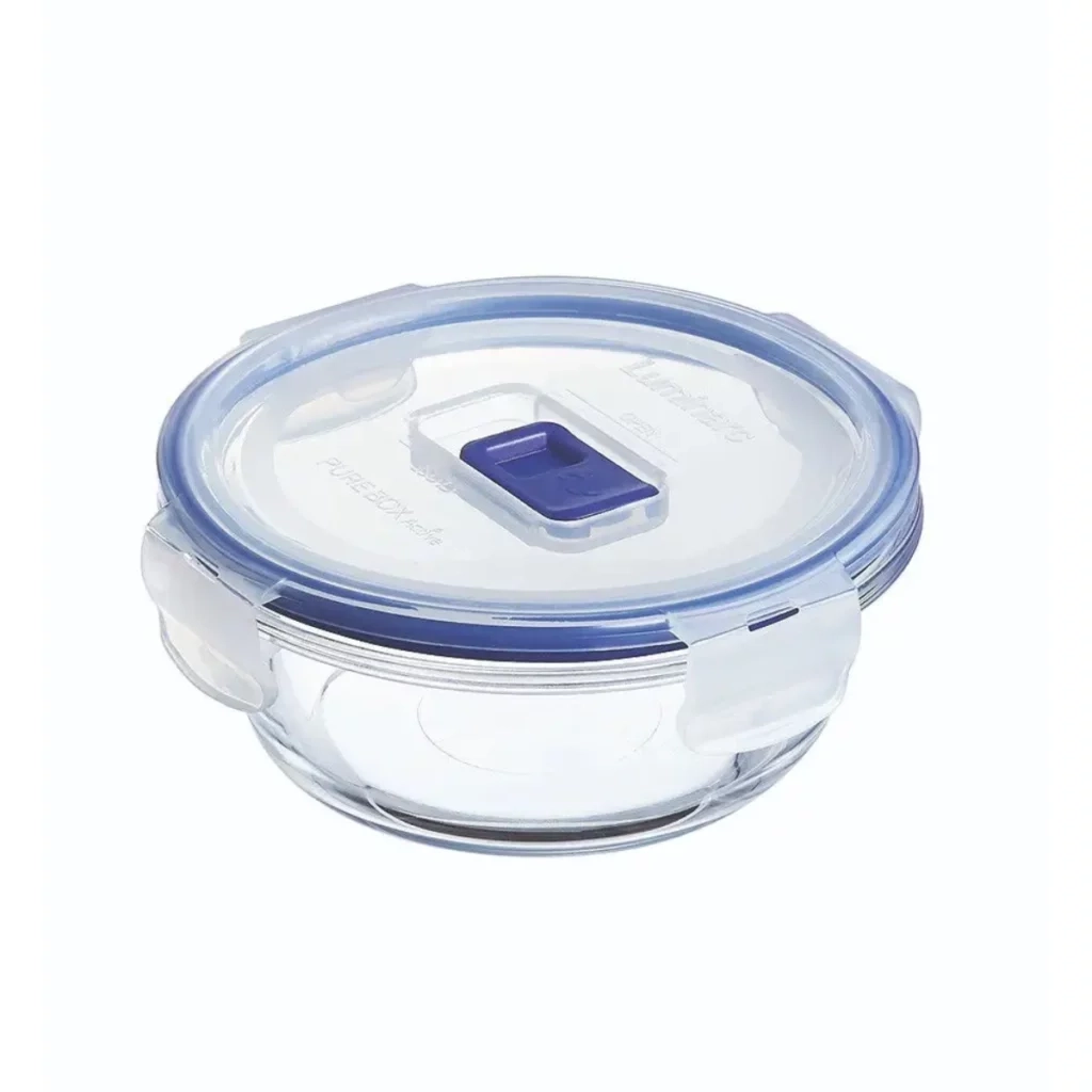 Лоток PURE BOX ACTIVE 670 мл круглый с крышкой БЕЗ КРЫШЕК
