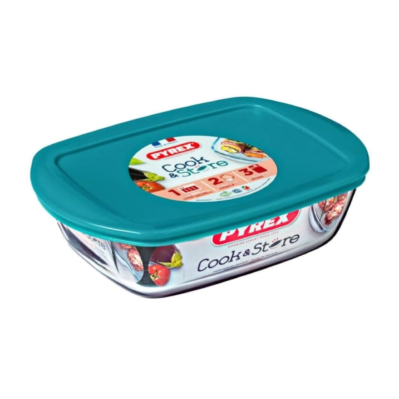 Форма для запекания PYREX 28 х 20 см 2,6 л с крышкой прямоугольная