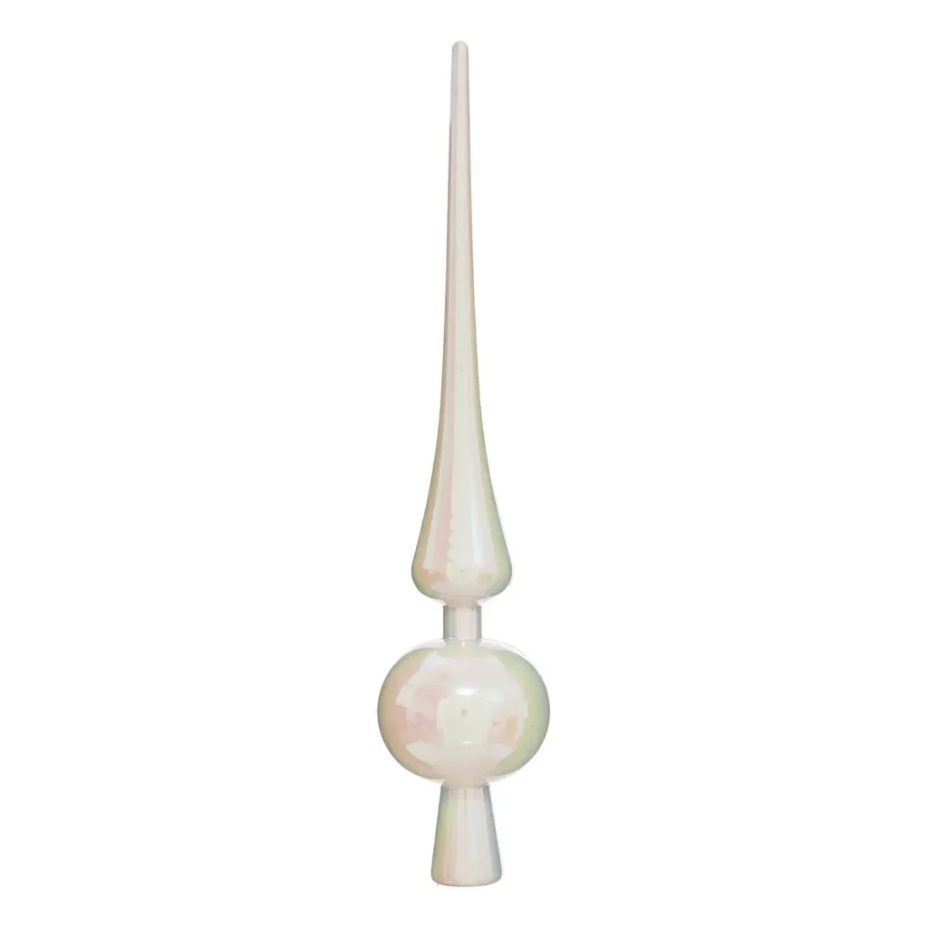 Ёлочная игрушка CREST 1 BALL WHITE 28 см