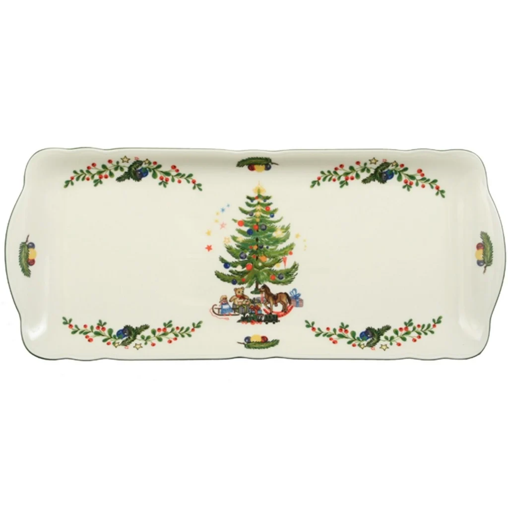 Блюдо MARIELUISE ELFENBEIN WEIHNACHTEN 34,5 х 15 см