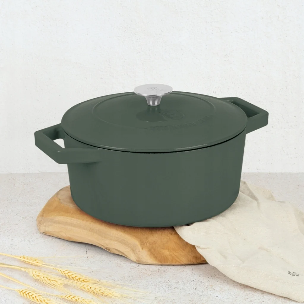 Кастрюля MATTE GREEN COLLECTION 24 см 4,35 л с крышкой