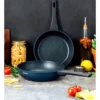 Сковорода TESORO FLORENCE 24см induction total blue [TF1624tbi]
