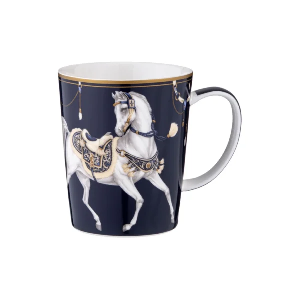 Кружка HORSE CLUB 400 мл цвет черный