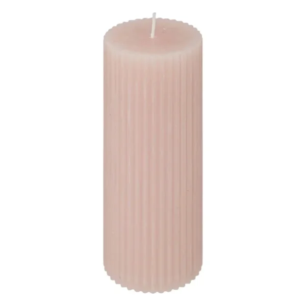 Свеча ATMOSPHERA PINK декоративная неароматизированная 5х14 см