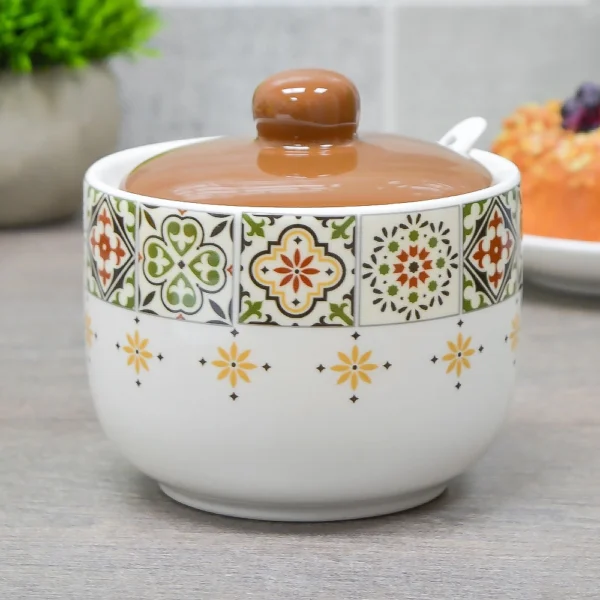 Сахарница PRIMA COLLECTION Касабланка 450 мл с ложкой