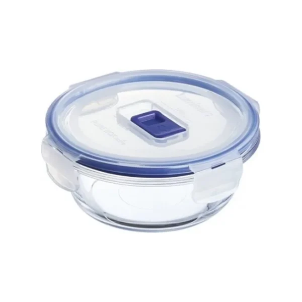 Лоток PURE BOX ACTIVE 670 мл круглый с крышкой