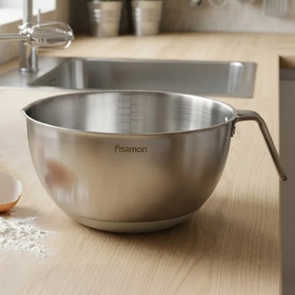 Миска 25 х 14 см 4,5 л с ручкой FISSMAN