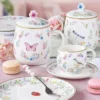 Кружка " FANCY GARDEN" 450мл с крышкой и ситечком [R1370#FGAR]