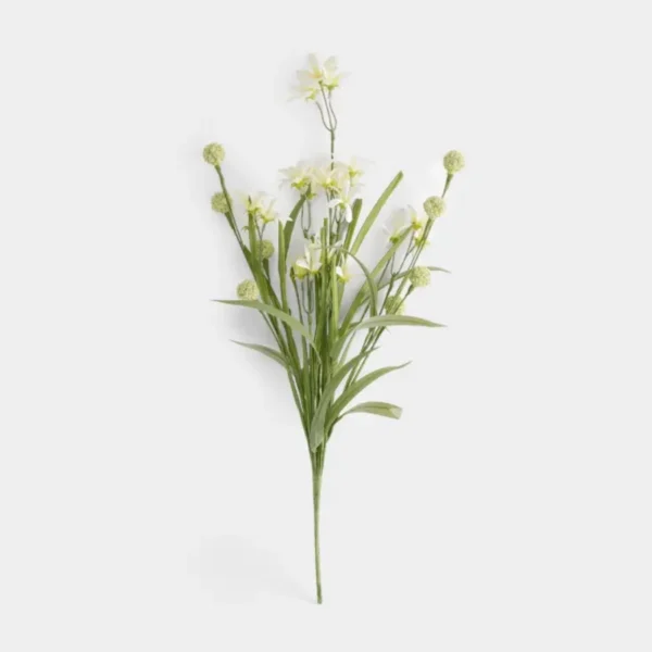 Ветка декоративная Interior spring 55 см желтые цветы