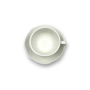 Кружка с блюдцем OYSTER WHITE 150 мл