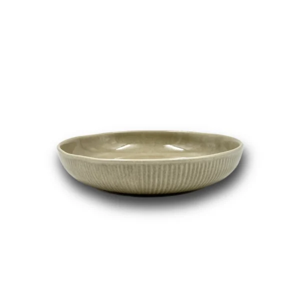 Тарелка BEIGE STRIPES 21,5 см суповая