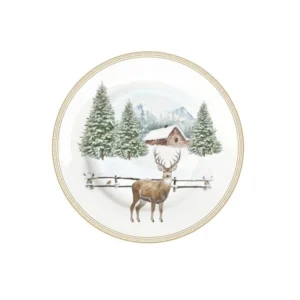 Тарелка WHITE FOREST 19 см
